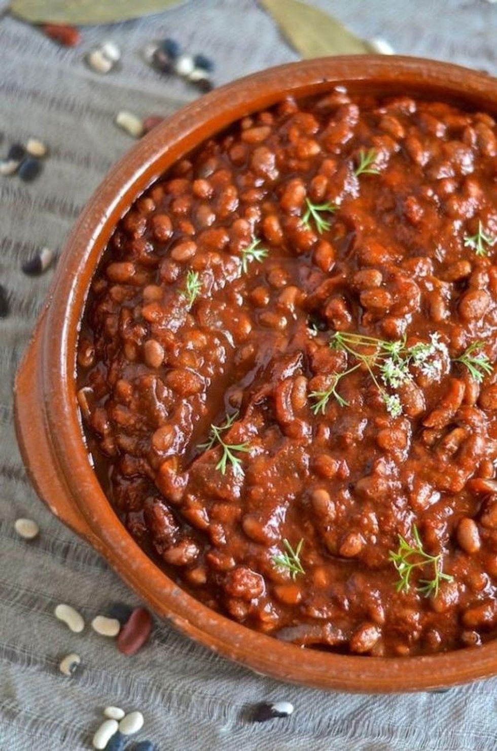 Vegan Barbecue Baked Beans