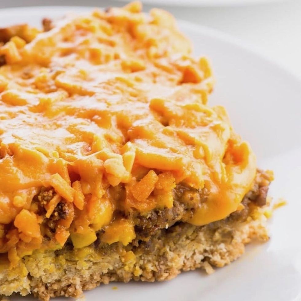Vegan Breakfast Biscuit Casserole