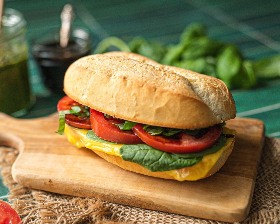 Vegan Caprese Sandwich