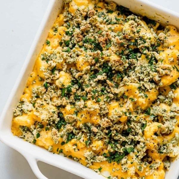 Vegan Cauliflower Mac And Cheese