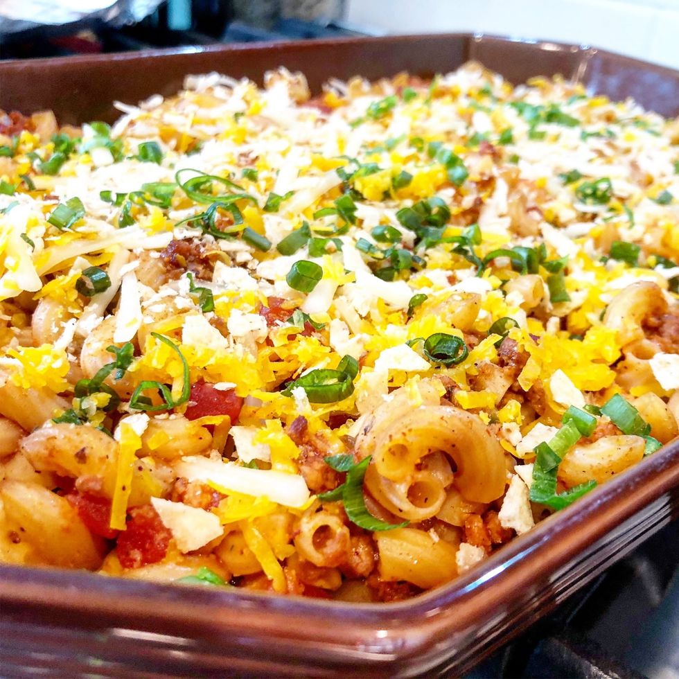 Vegan Chili Mac Casserole