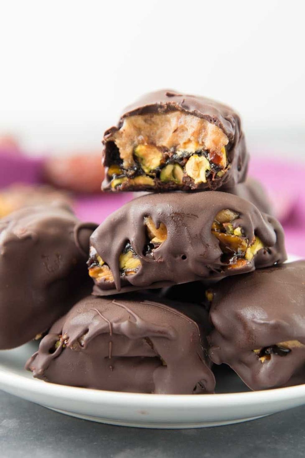 Vegan Chocolate Caramel Bars