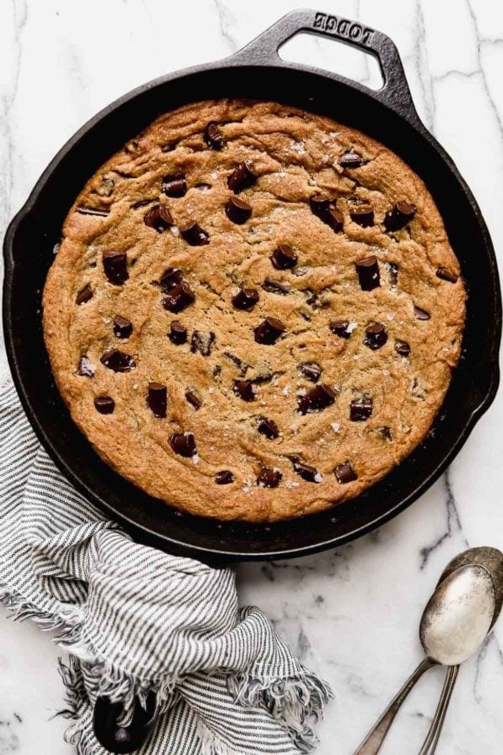 Vegan Chocolate Chip Cookie Skillet