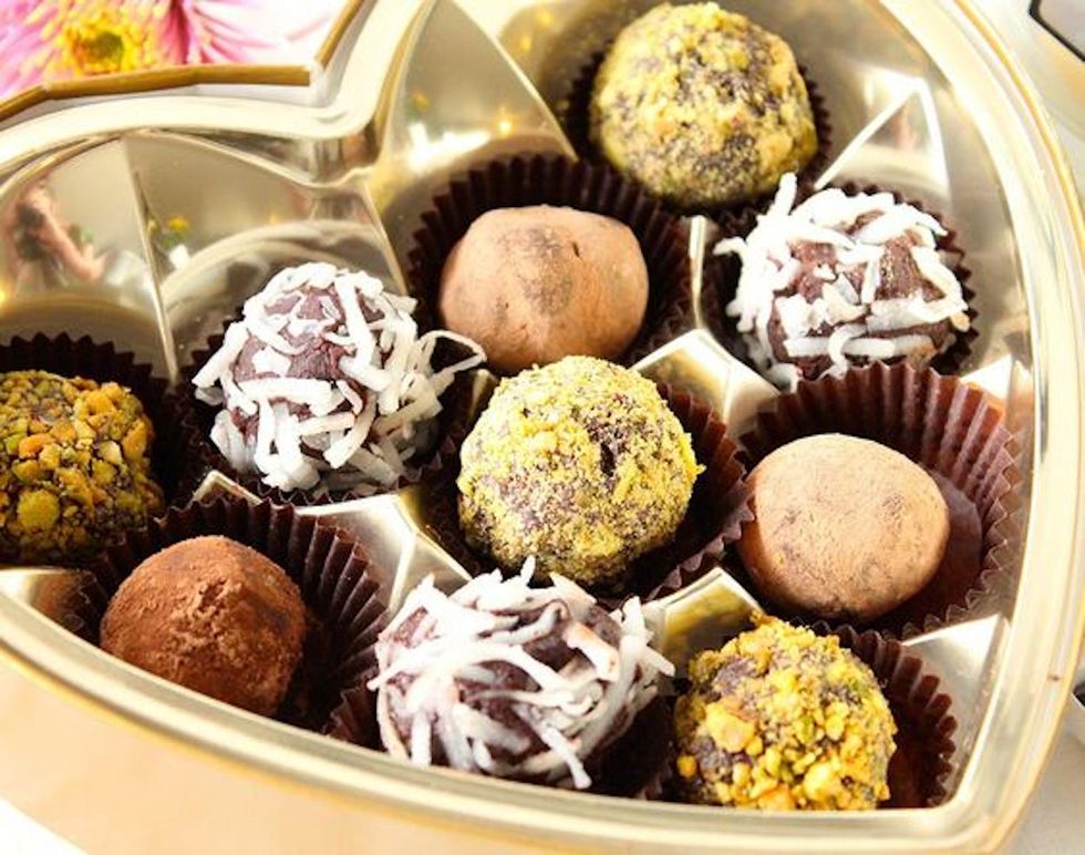 Vegan Dark Chocolate Truffles