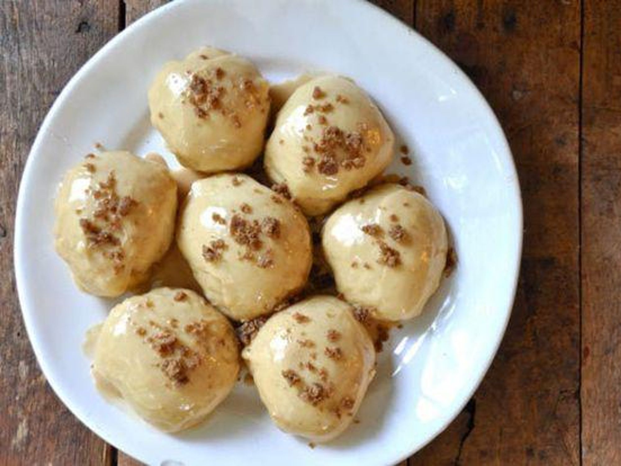 Vegan Donuts with Espresso Glaze