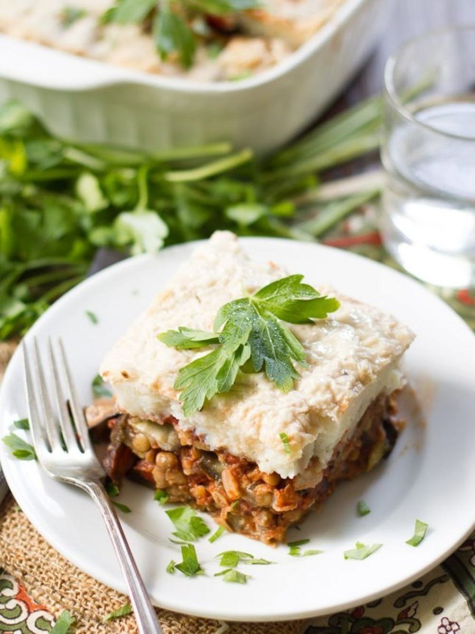 Vegan Eggplant Moussaka