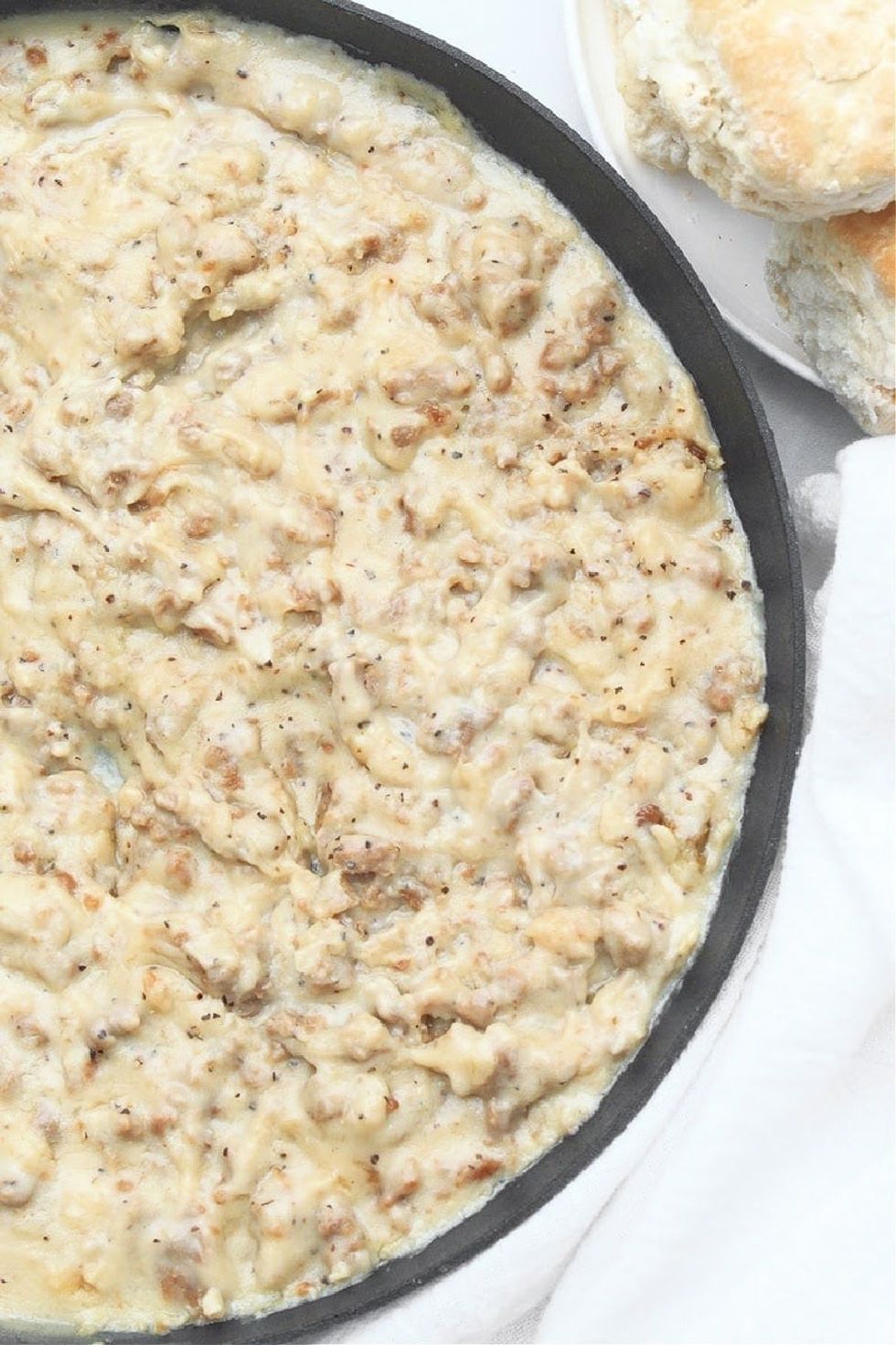 Vegan + Gluten-Free Sausage Gravy