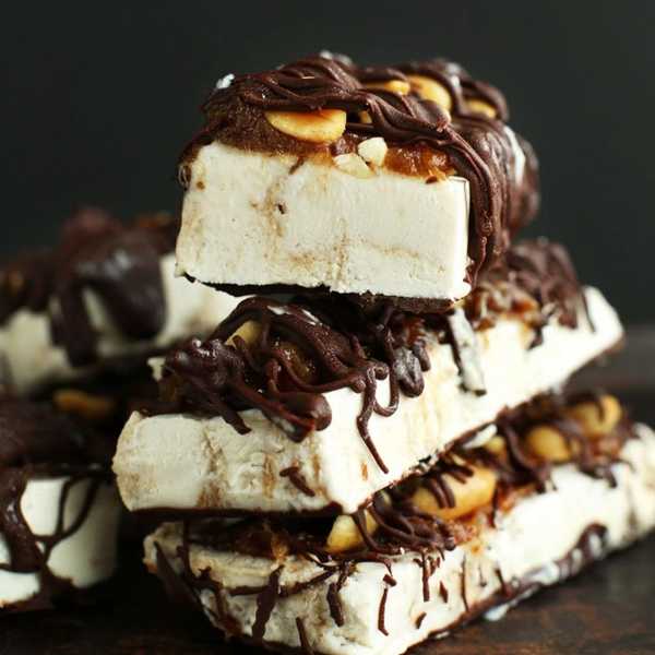 Vegan Ice Cream Snickers