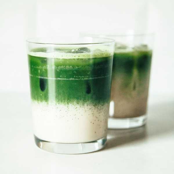 Vegan Iced Vanilla Oat Matcha Latte\u200b