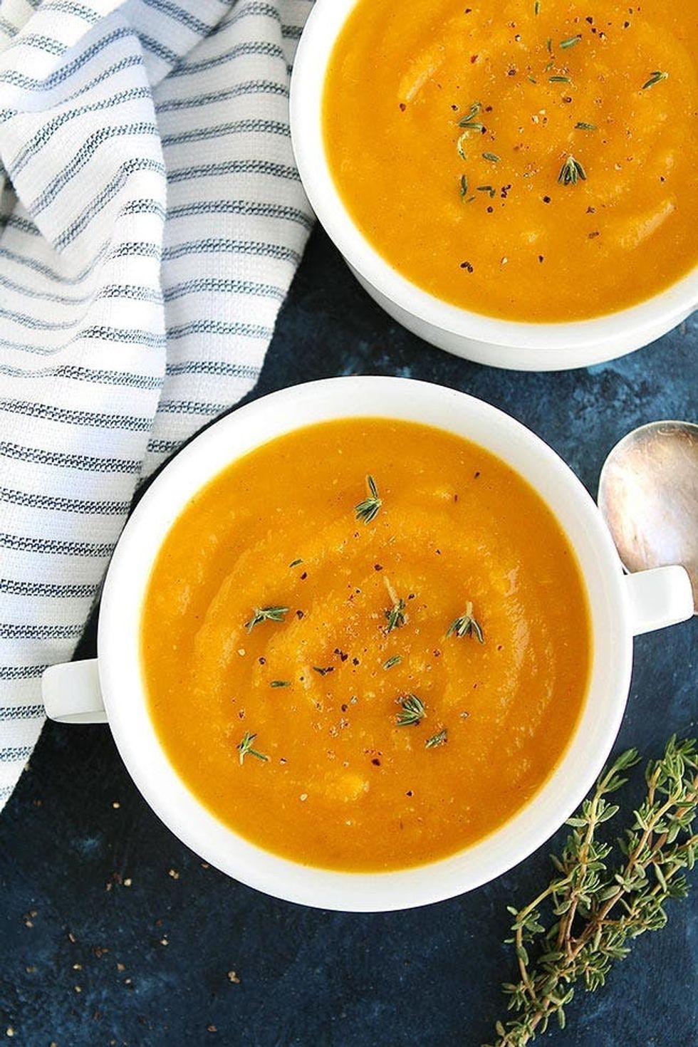 Vegan Instant Pot Butternut Squash Soup