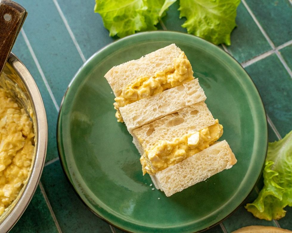 vegan japanese egg salad
