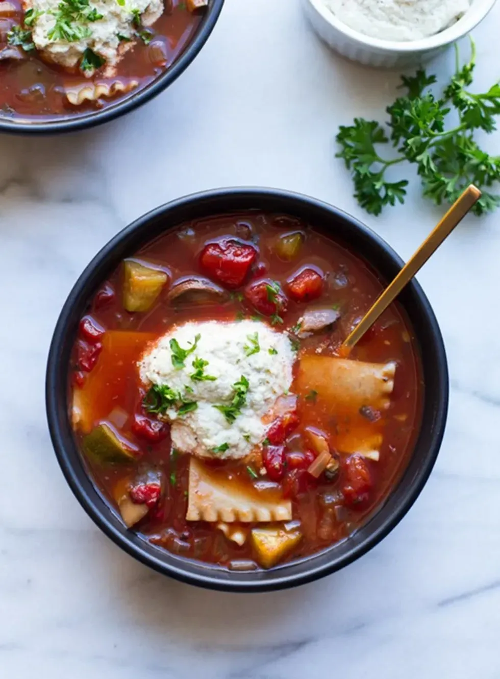 Vegan Lasagna Soup