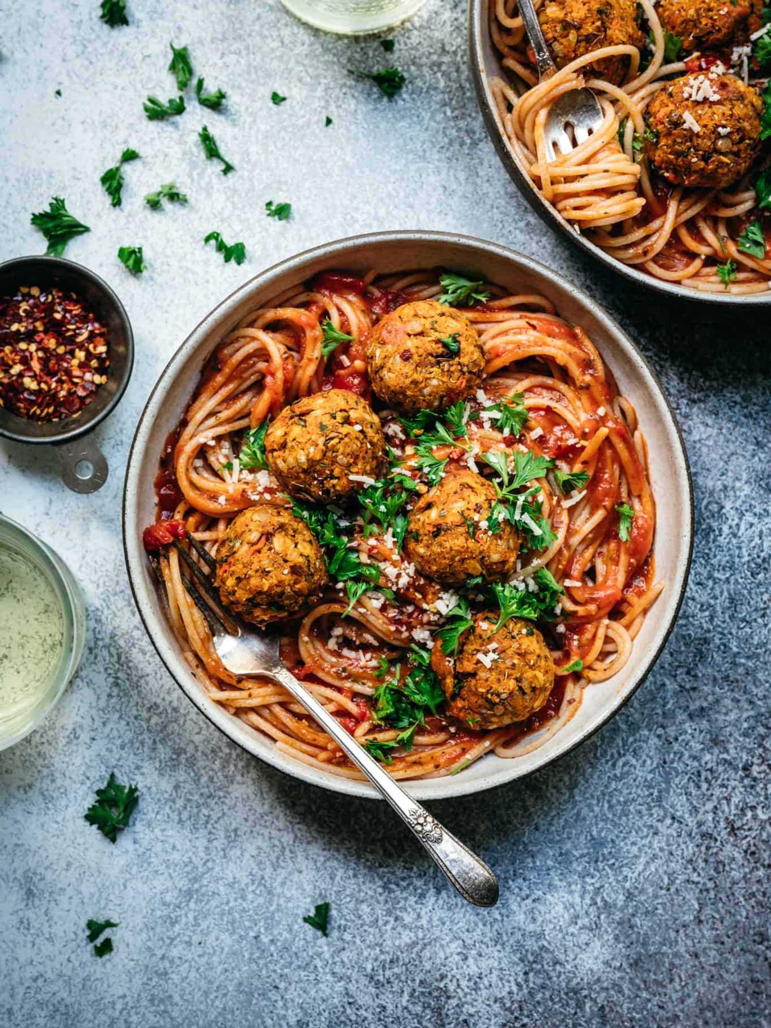 Vegan Lentil Meatballs