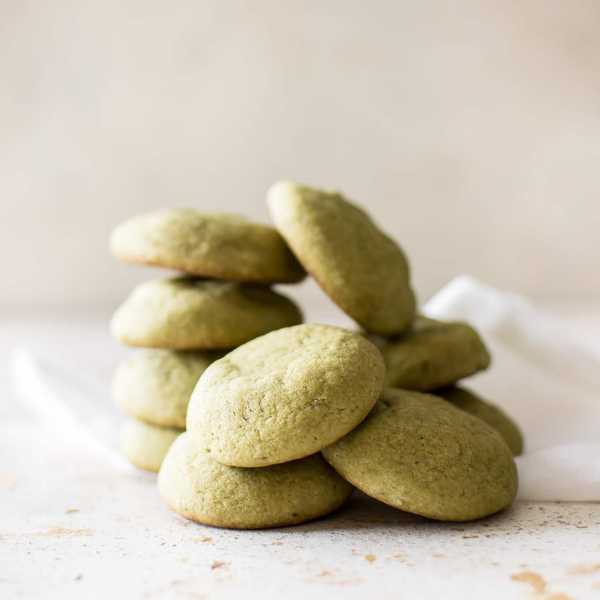 Vegan Matcha Cookies