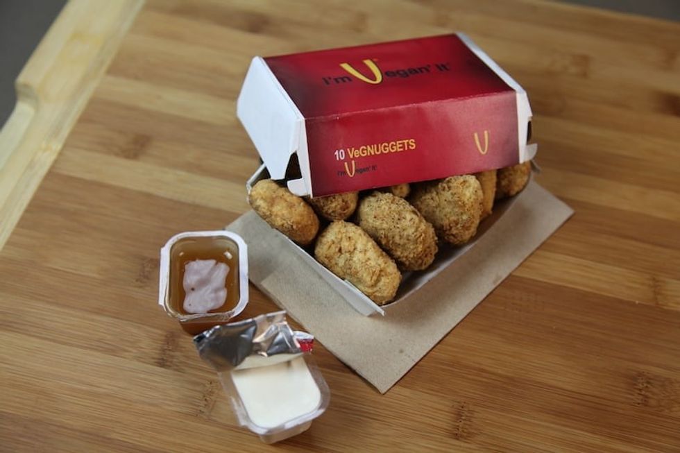 Vegan McDonald's Chicken Nuggets