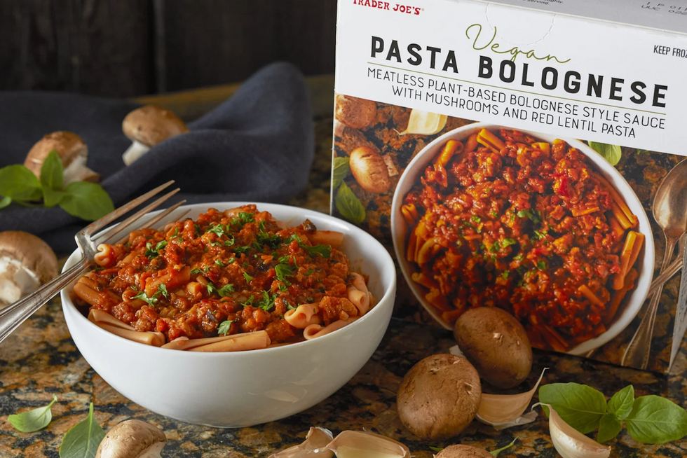 Vegan Pasta Bolognese Bowl Vegetarian Meals