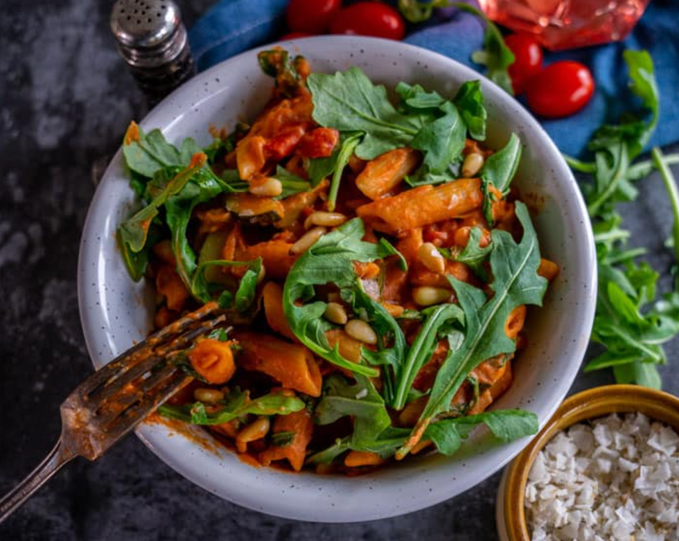 vegan primavera pasta