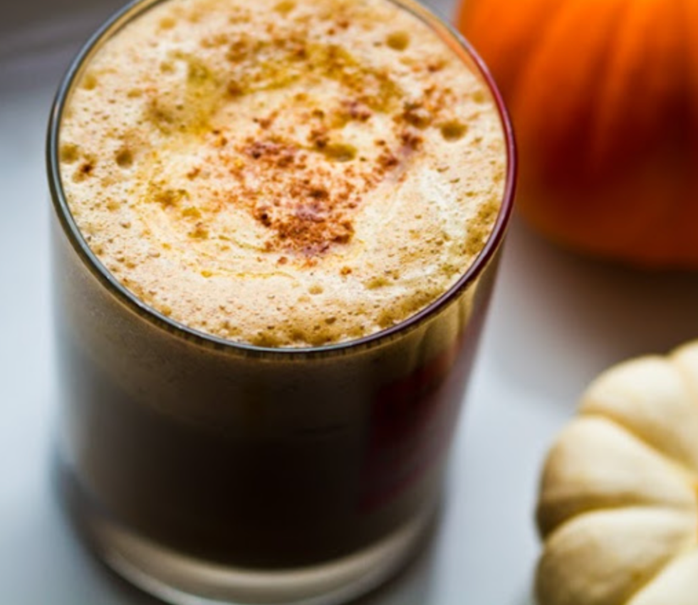 Vegan Pumpkin Spice Soy Latte