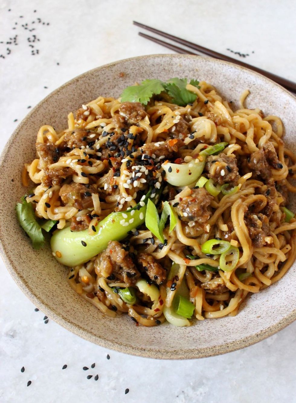 vegan ramen stir fry