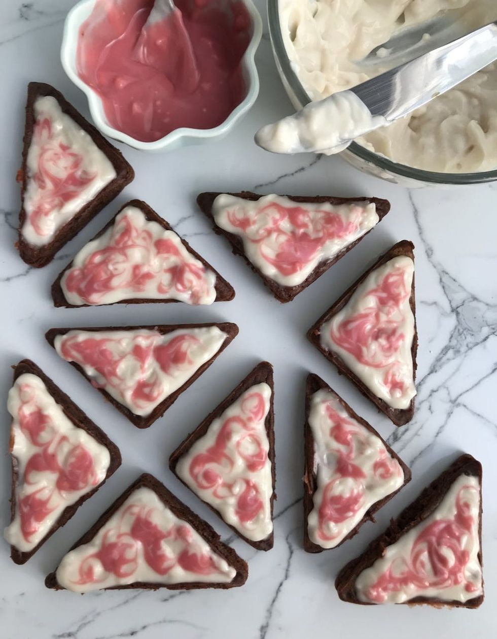 Vegan Red Velvet Brownies