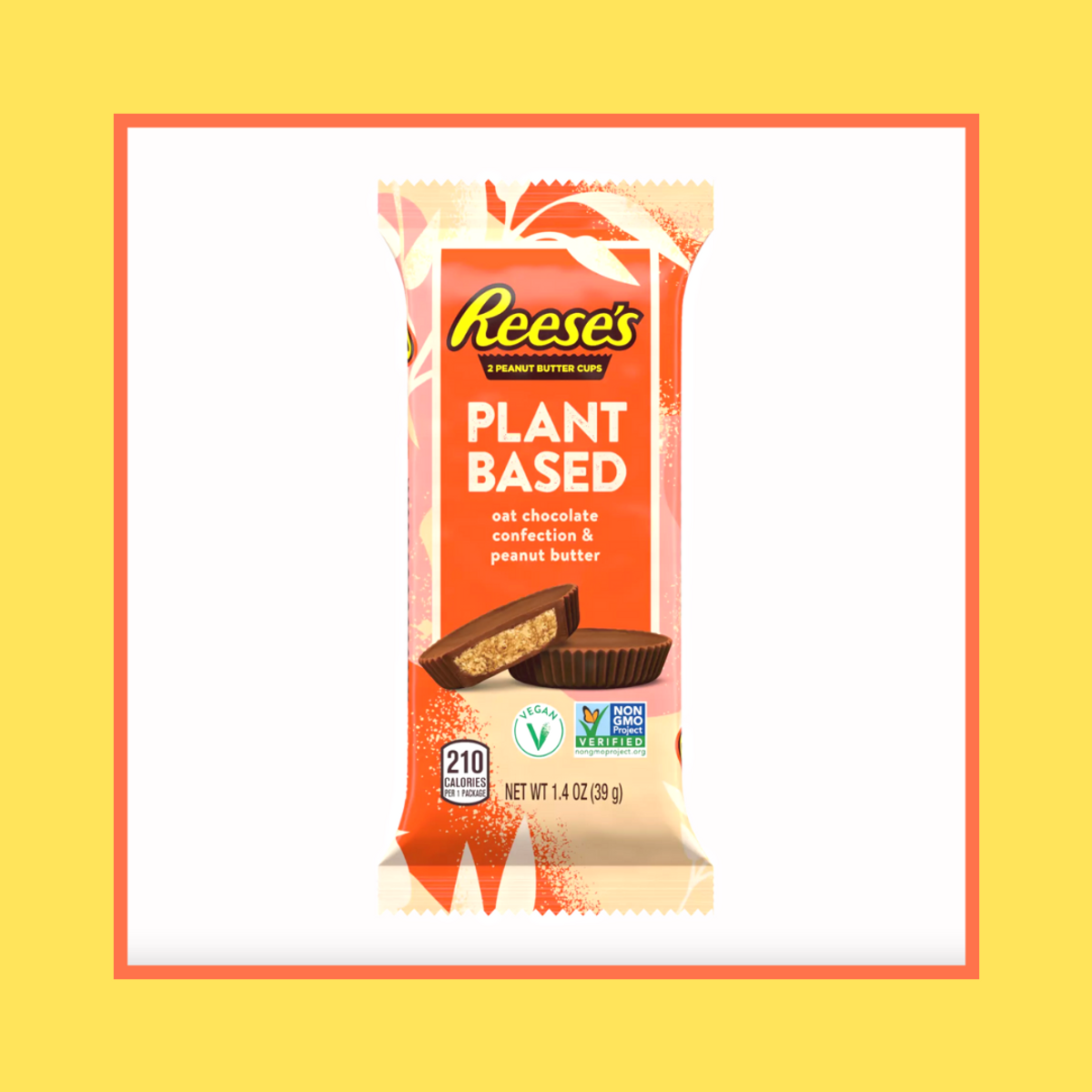 vegan reese's cups, plant-based chocolate