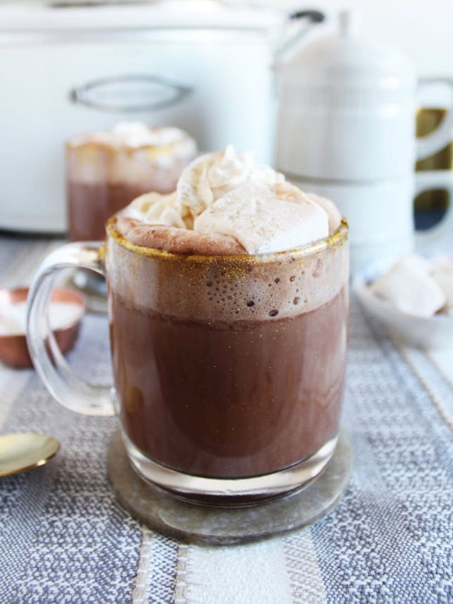 Vegan Slow Cooker Hot Cocoa
