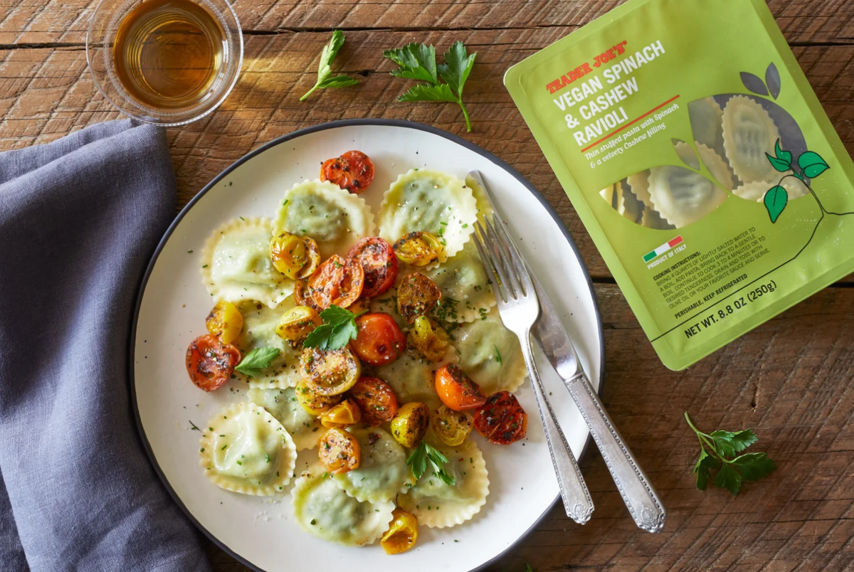 ​Vegan Spinach & Cashew Ravioli