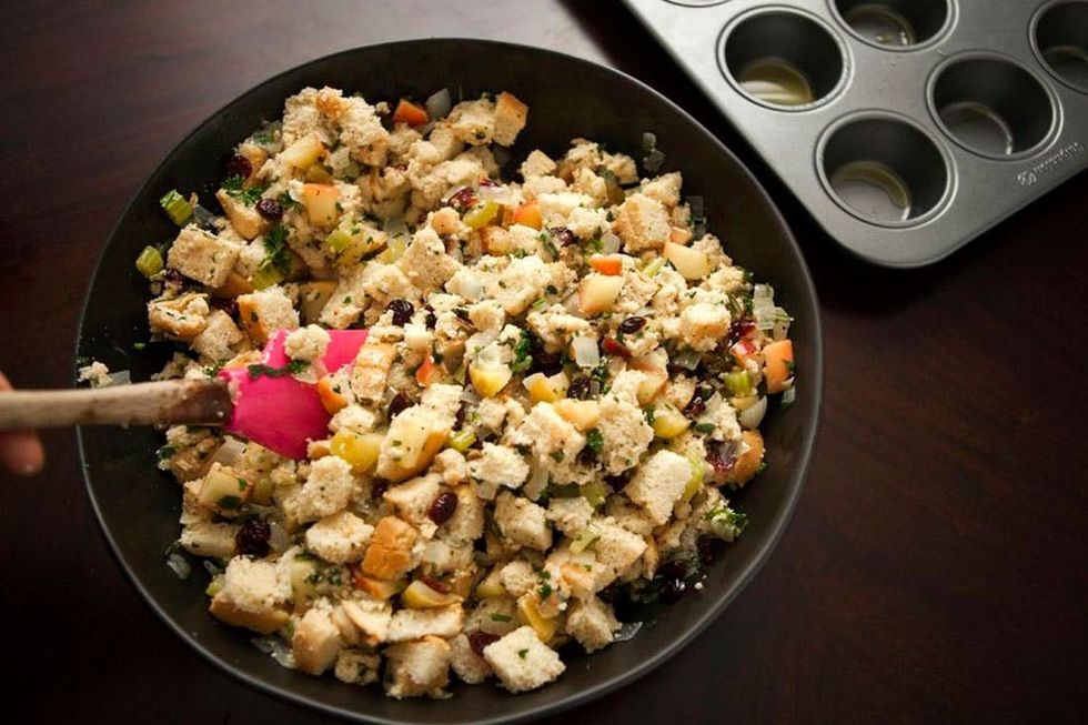 Vegan Stuffing Muffin Recipe