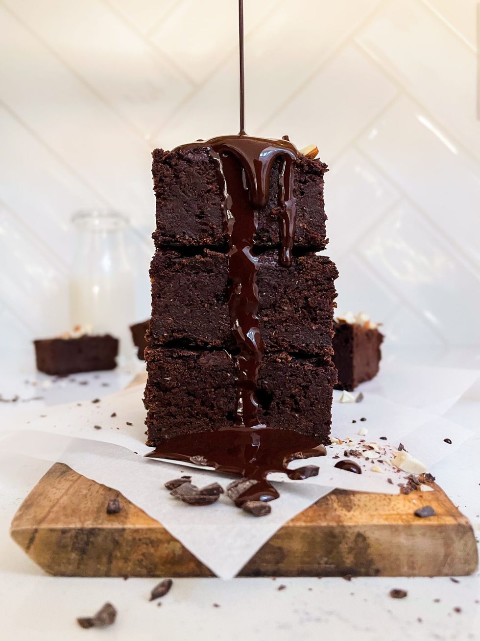 Vegan Sweet Potato Brownies