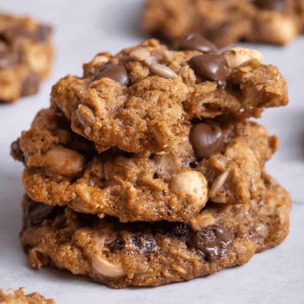Vegan Trail Mix Cookies