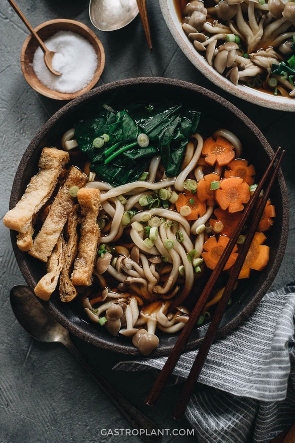 Vegan Udon Noodle Soup