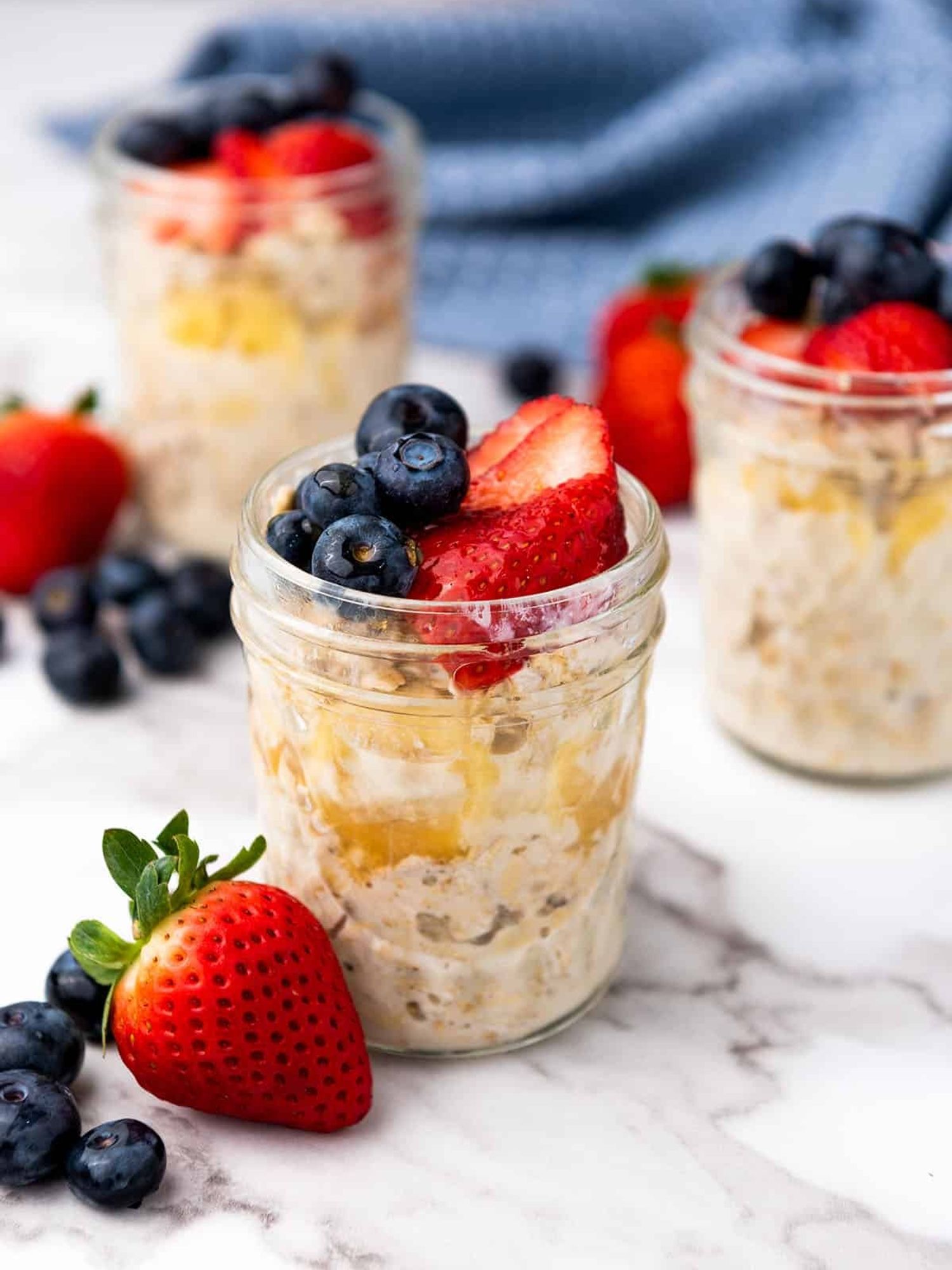 Vegan Vanilla Overnight Oats