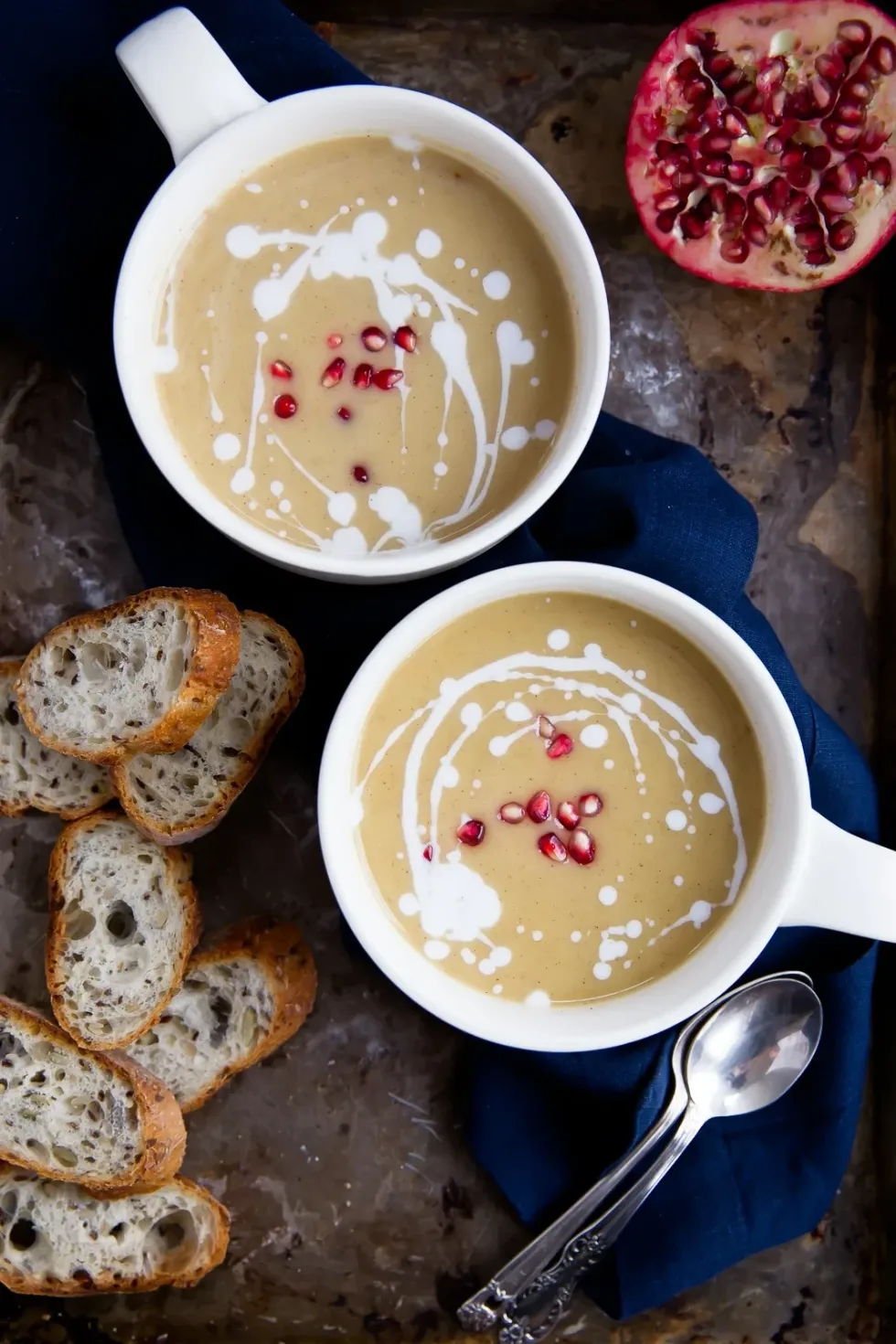 Vegan White Bean and Roasted Butternut Squash Soup