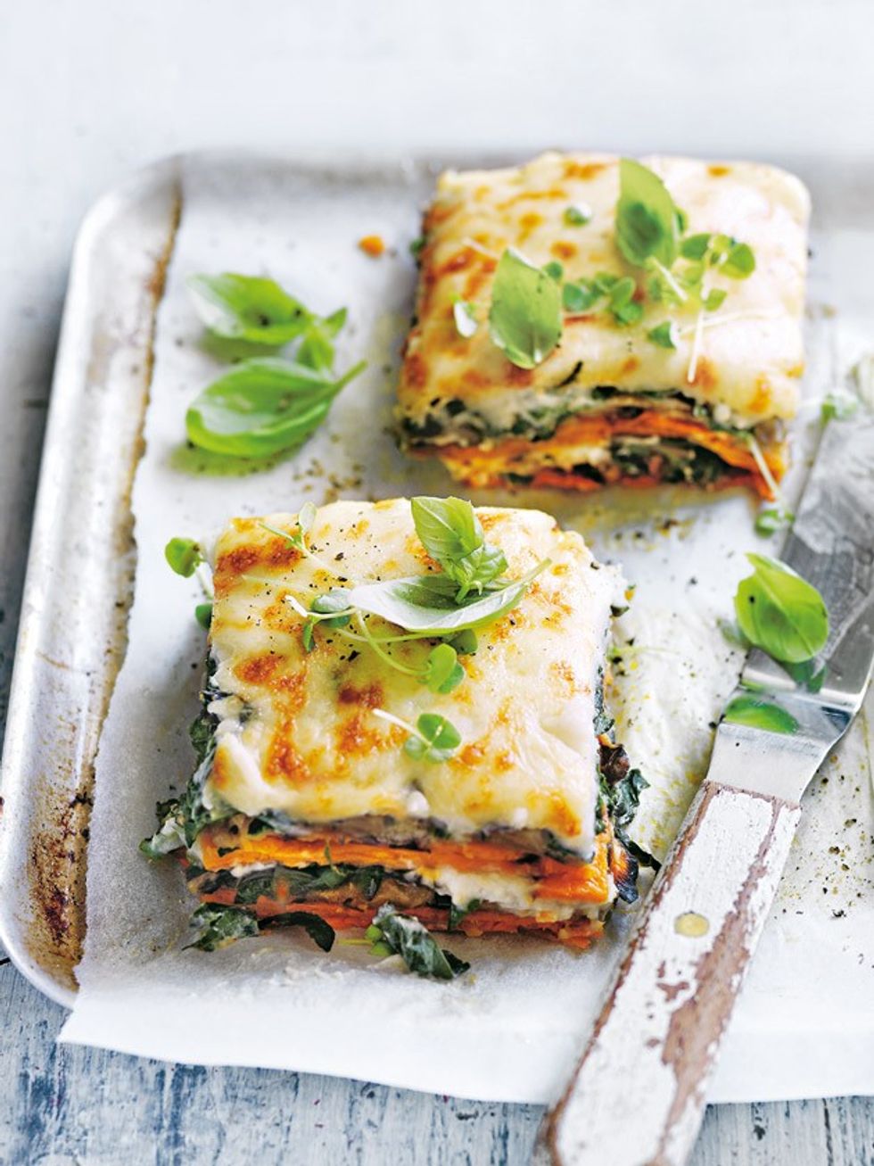 Vegetable Bechamel Lasagna