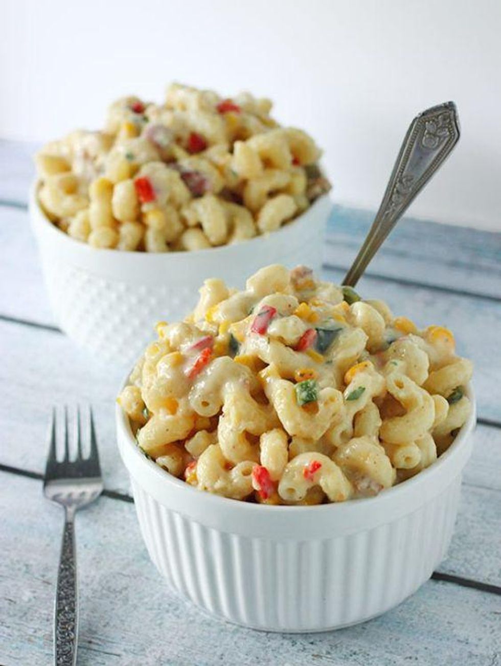 Vegetable Mac and Cheese