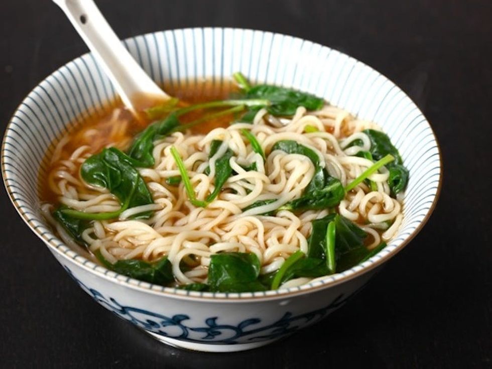 Vegetable Ramen College Meal Idea
