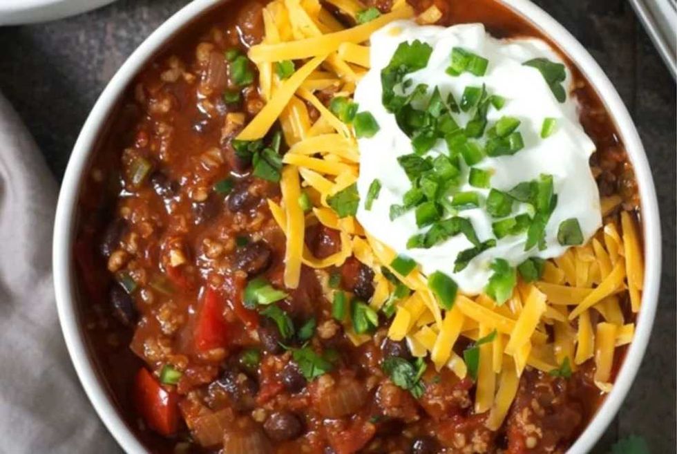 Vegetarian Bulgur Chili