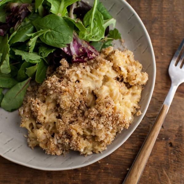 Vegetarian Pumpkin Mac and Cheese