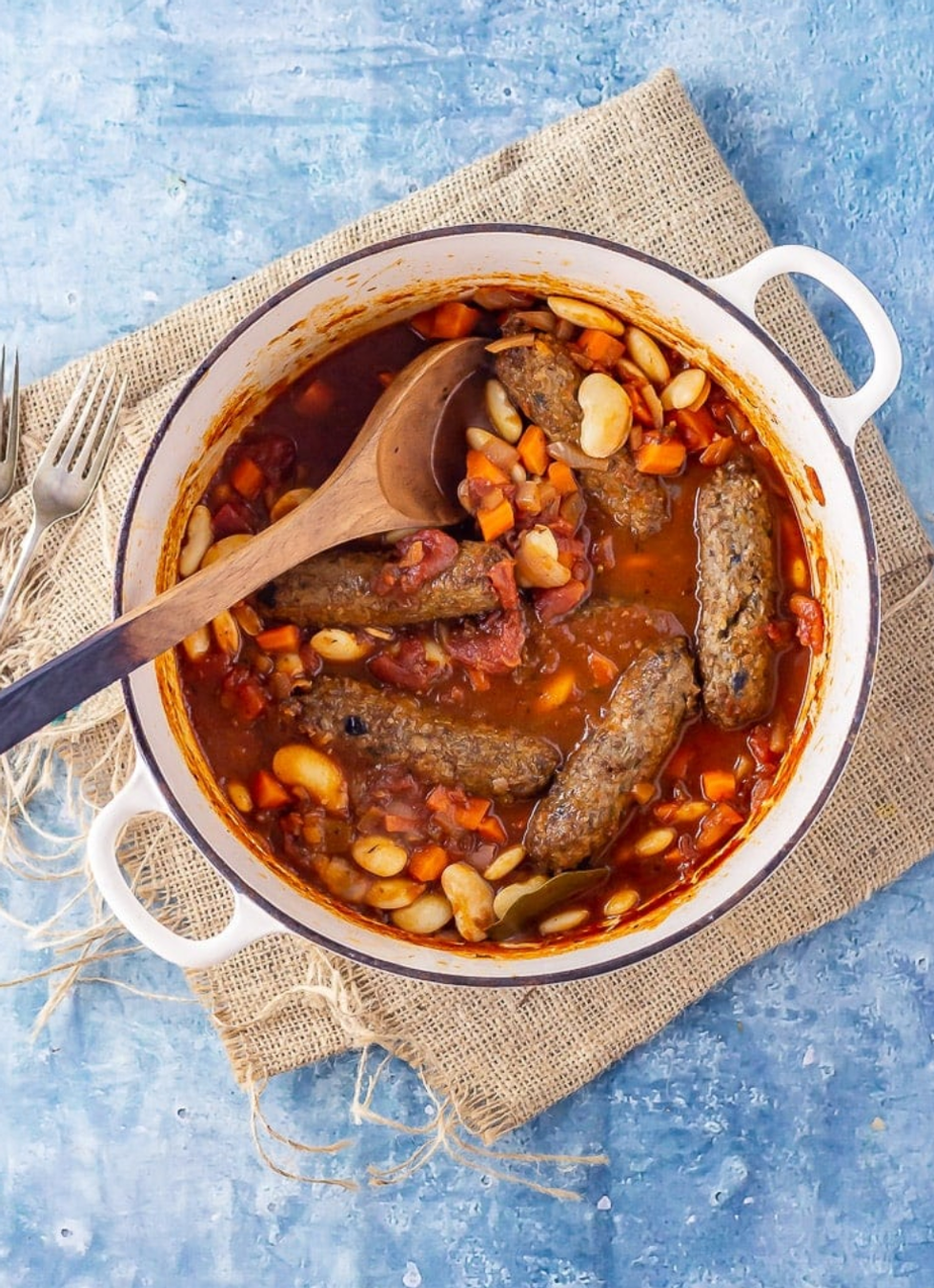 Vegetarian Sausage Casserole