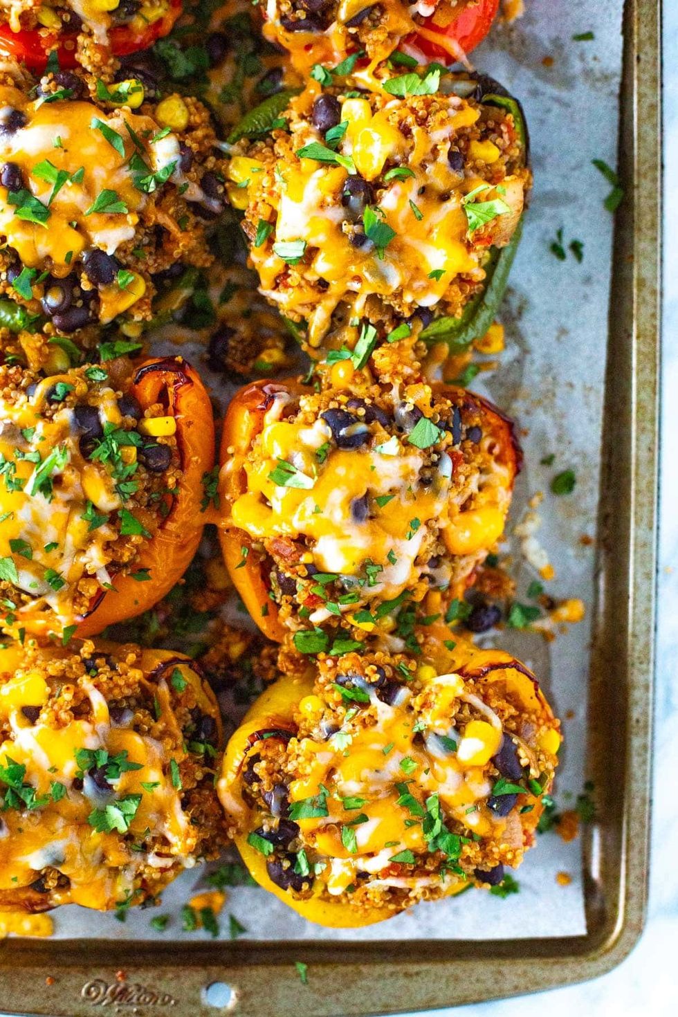 Vegetarian Stuffed Peppers
