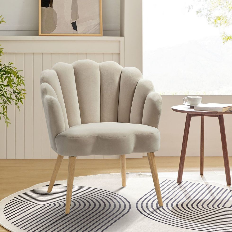 Velvet Accent Chair