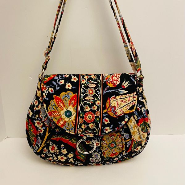 Vera Bradley Versailles Saddle Up Quilted Crossbody Bag