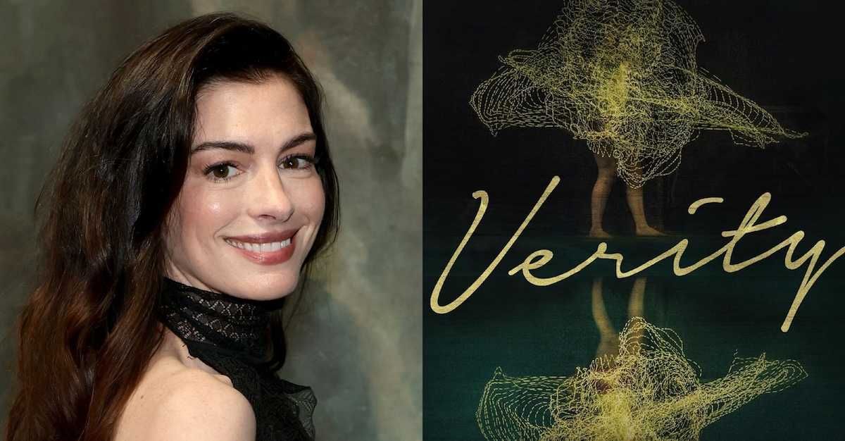 verity trailer cinemacon anne hathaway dakota johnson
