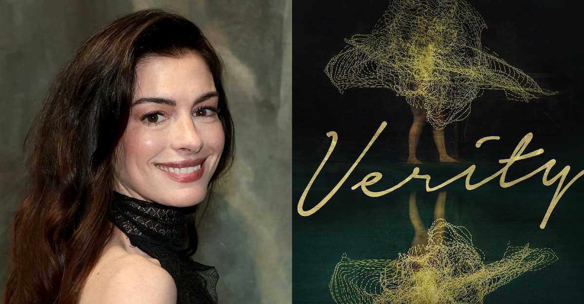 verity trailer cinemacon anne hathaway dakota johnson