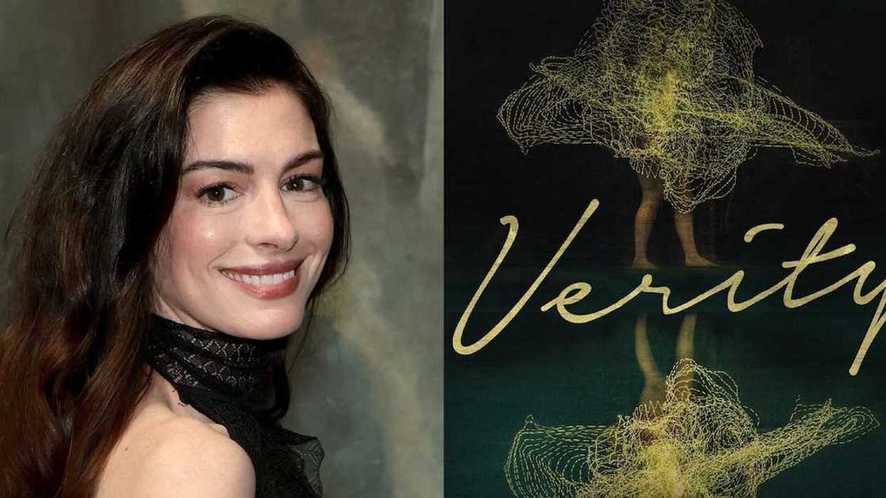 verity trailer cinemacon anne hathaway dakota johnson