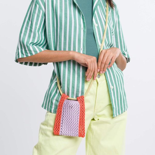 Verloop Raffia Phone Sling step mom gifts for mothers day