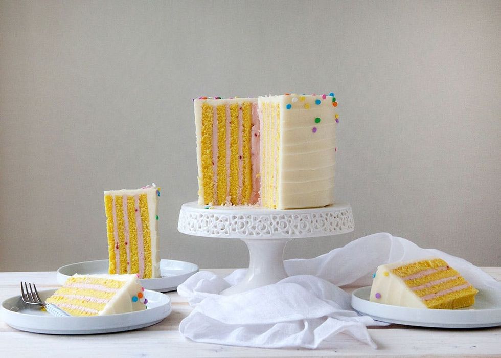 Vertical Layer Cake Recipe