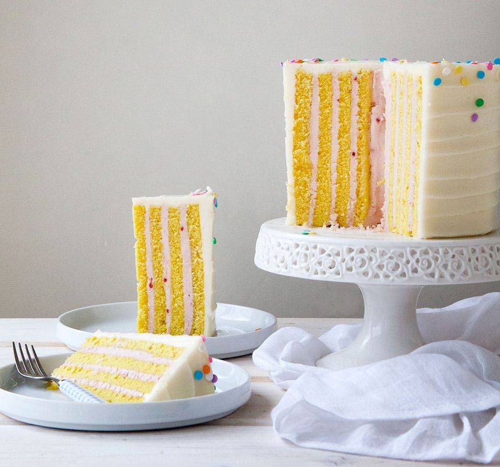 Vertical Layer Cake Recipe