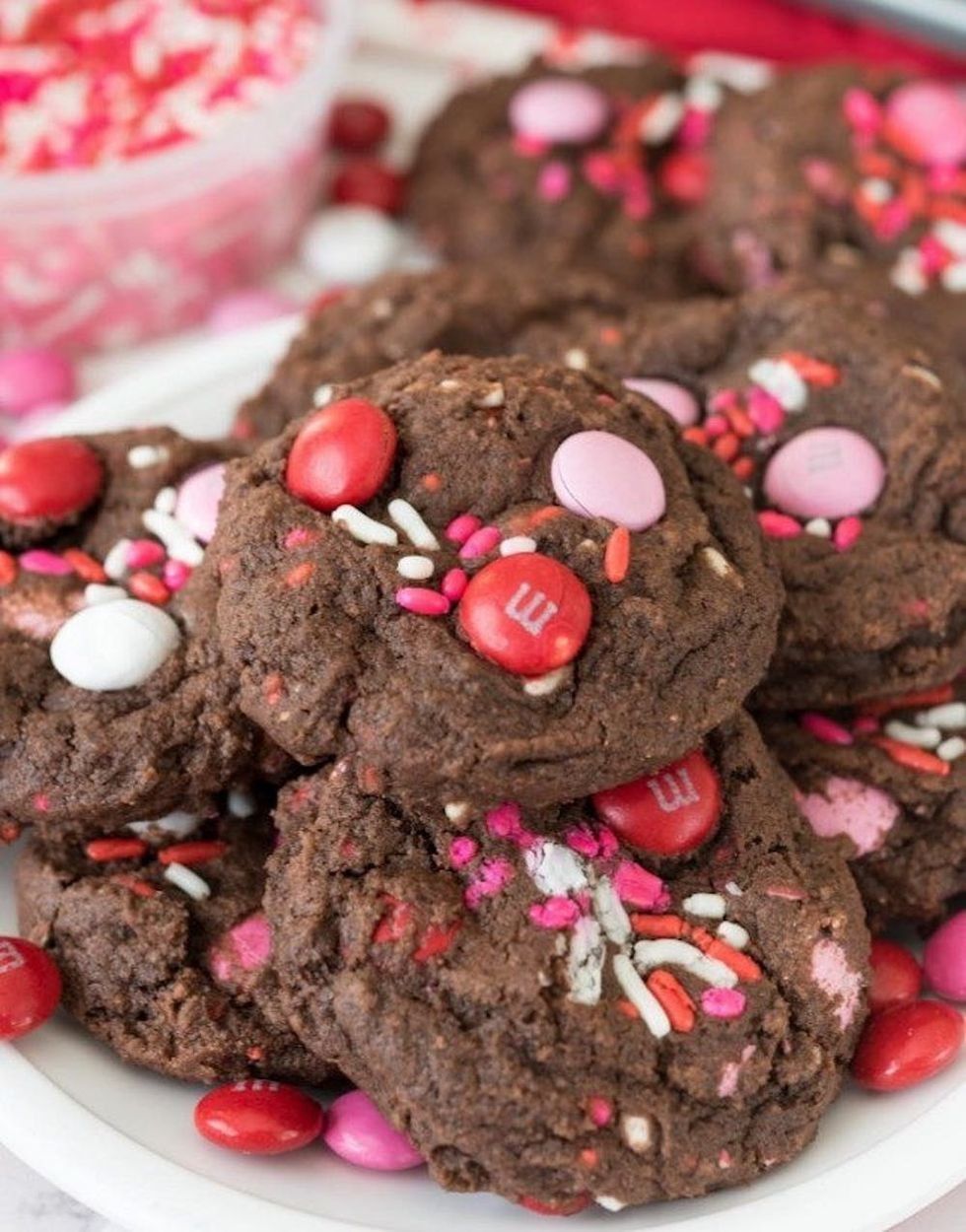 Very Valentine Pudding valentines cookies