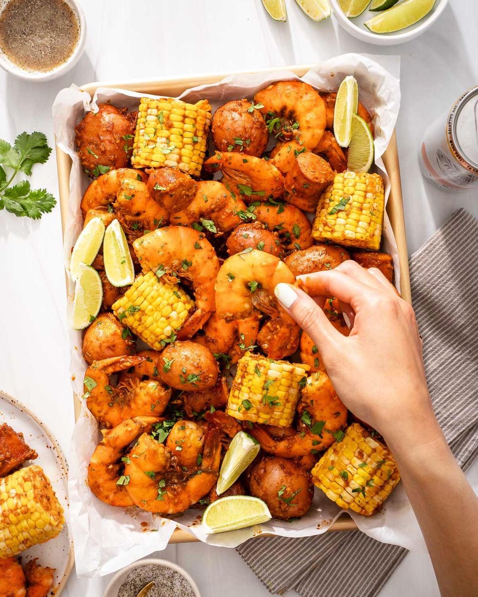 Vietnamese Cajun Shrimp Boil